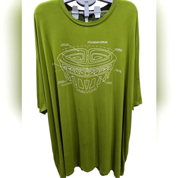 Tanoa Women's Soft Bamboo Tee Size 6XL - Picture 1 of 7